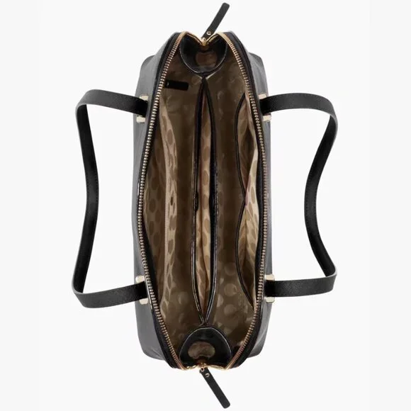 Kate Spade New York Cedar Street Maise Shoulder Bag in Black Saffiano Leather - Picture 4 of 11